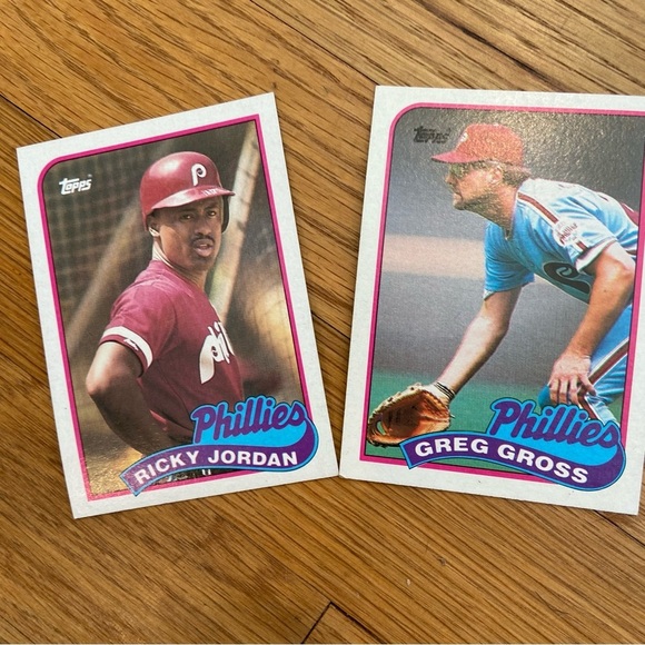 Topps Phillies Baseball Cards - Picture 3 of 7